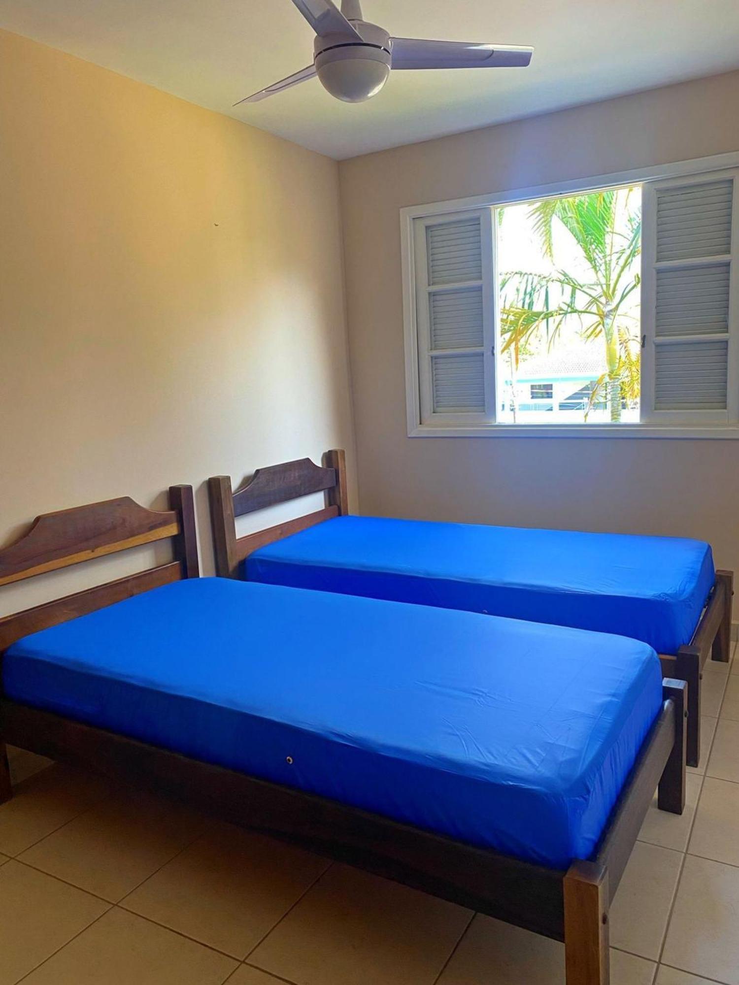 Apartamento Praia Grande Tenorio Pe Na Areia C/ Ar Ubatuba Eksteriør bilde